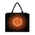 Swadhisthana Chakra Spiritual Print Canvas Tote Bag
