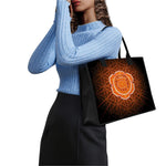 Swadhisthana Chakra Spiritual Print Canvas Tote Bag