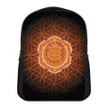 Swadhisthana Chakra Spiritual Print Casual Backpack