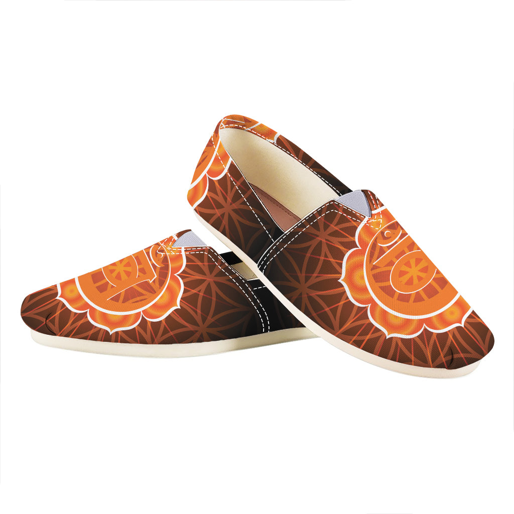 Swadhisthana Chakra Spiritual Print Casual Shoes