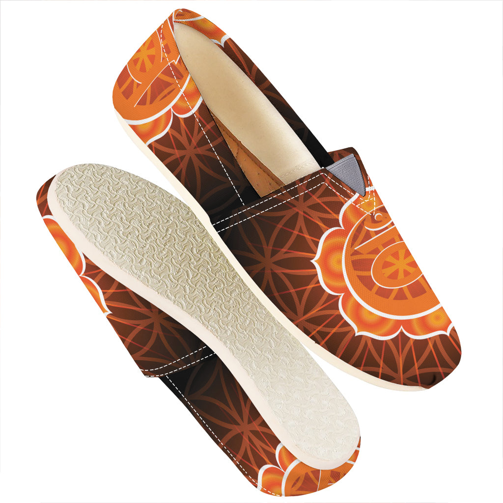 Swadhisthana Chakra Spiritual Print Casual Shoes