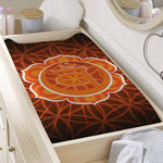 Swadhisthana Chakra Spiritual Print Changing Pad Cover