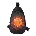 Swadhisthana Chakra Spiritual Print Chest Bag