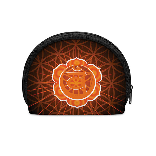 Swadhisthana Chakra Spiritual Print Coin Purse