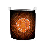 Swadhisthana Chakra Spiritual Print Collapsible Laundry Basket