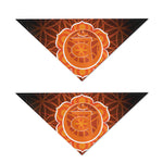 Swadhisthana Chakra Spiritual Print Dog Bandana