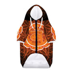Swadhisthana Chakra Spiritual Print Dog Zip Up Hoodie