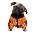 Swadhisthana Chakra Spiritual Print Dog Zip Up Jacket