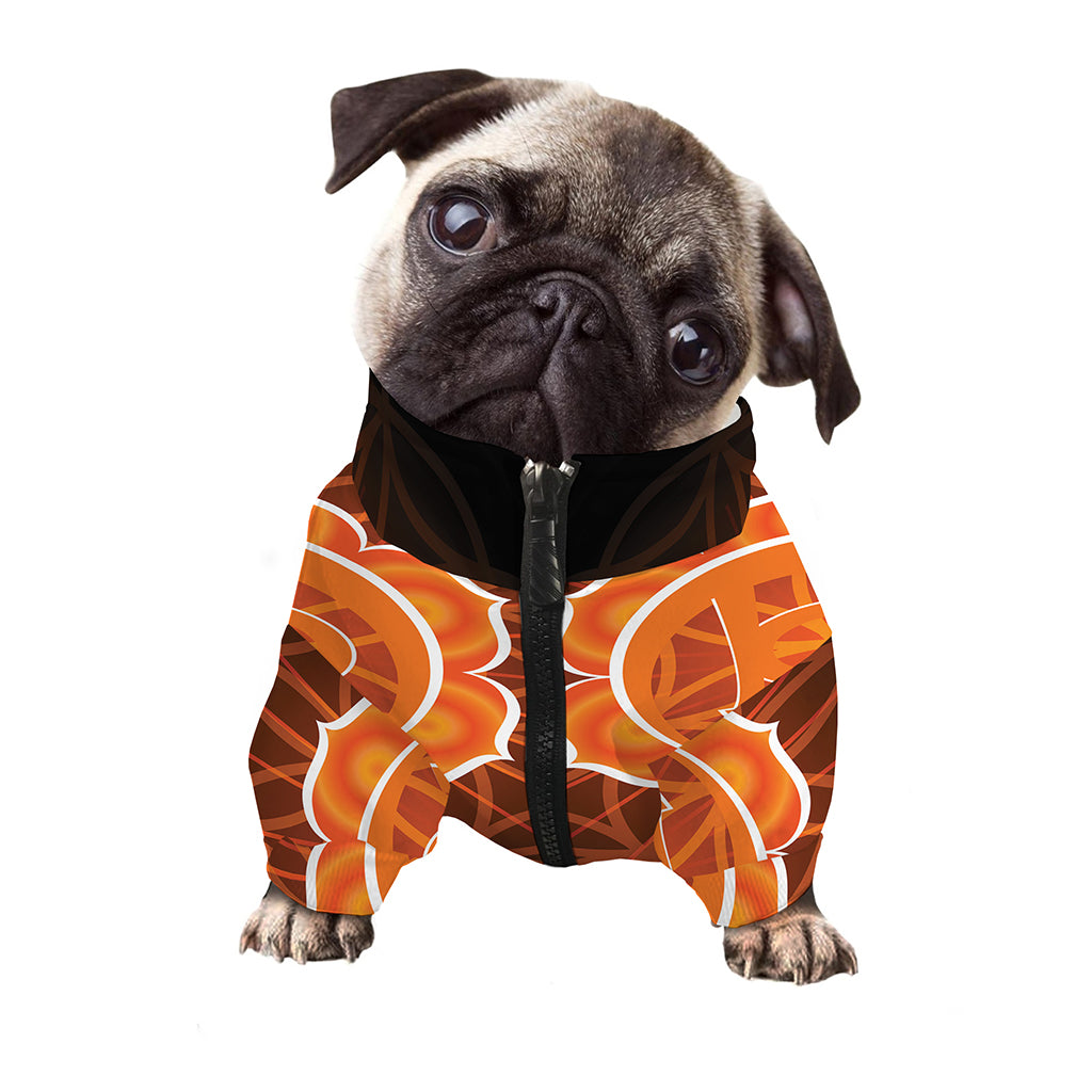 Swadhisthana Chakra Spiritual Print Dog Zip Up Jacket