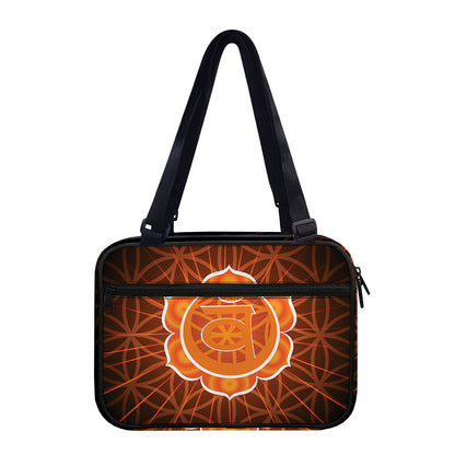 Swadhisthana Chakra Spiritual Print Double Strap Bible Bag