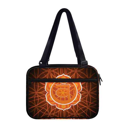 Swadhisthana Chakra Spiritual Print Double Strap Bible Bag