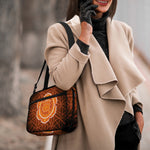 Swadhisthana Chakra Spiritual Print Double Strap Bible Bag