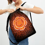 Swadhisthana Chakra Spiritual Print Drawstring Backpack