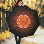 Swadhisthana Chakra Spiritual Print Foldable Umbrella