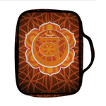 Swadhisthana Chakra Spiritual Print Front Pocket Bible Bag