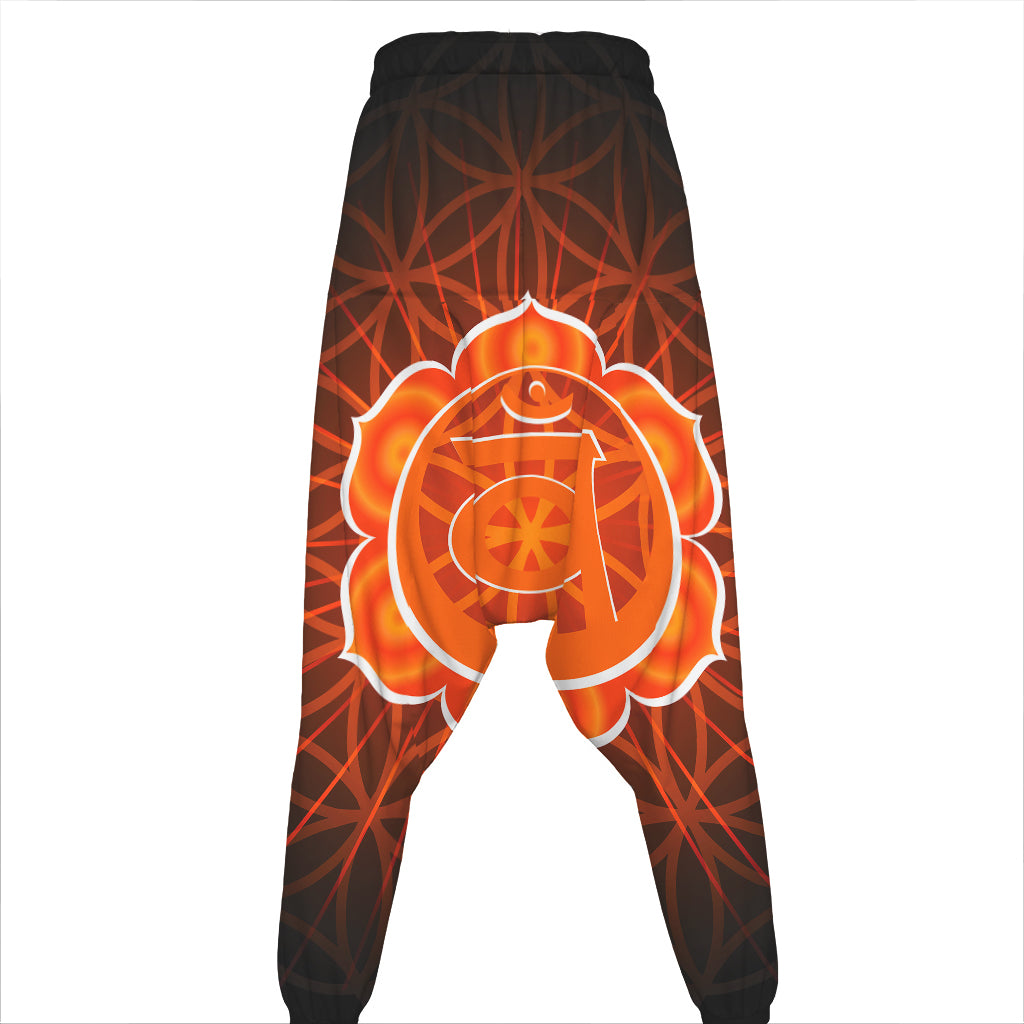 Swadhisthana Chakra Spiritual Print Hammer Pants