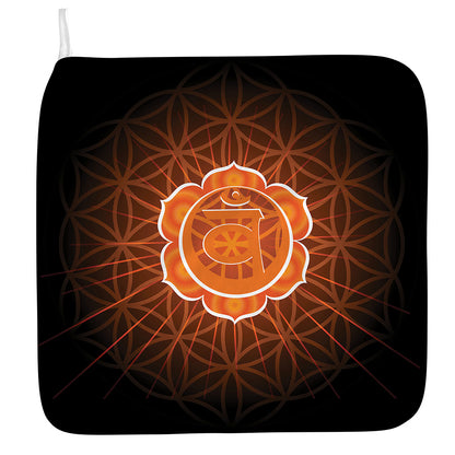 Swadhisthana Chakra Spiritual Print Hand Towel