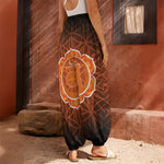 Swadhisthana Chakra Spiritual Print Harem Pants