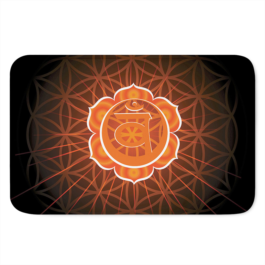 Swadhisthana Chakra Spiritual Print Indoor Door Mat