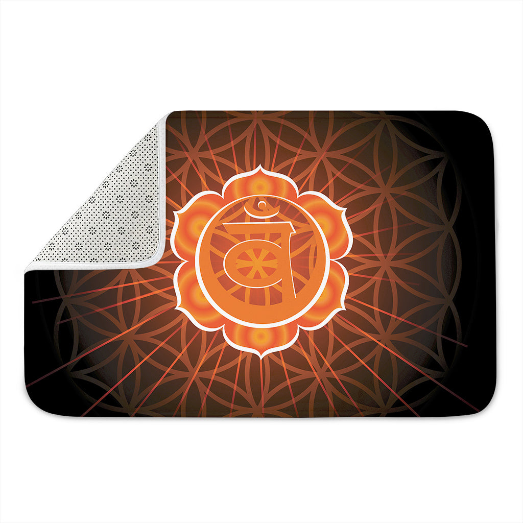Swadhisthana Chakra Spiritual Print Indoor Door Mat