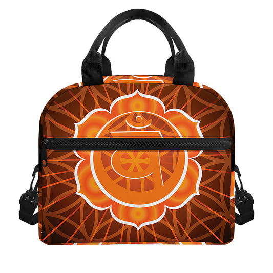 Swadhisthana Chakra Spiritual Print Insulated Lunch Bag