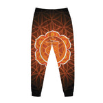 Swadhisthana Chakra Spiritual Print Jogger Pants