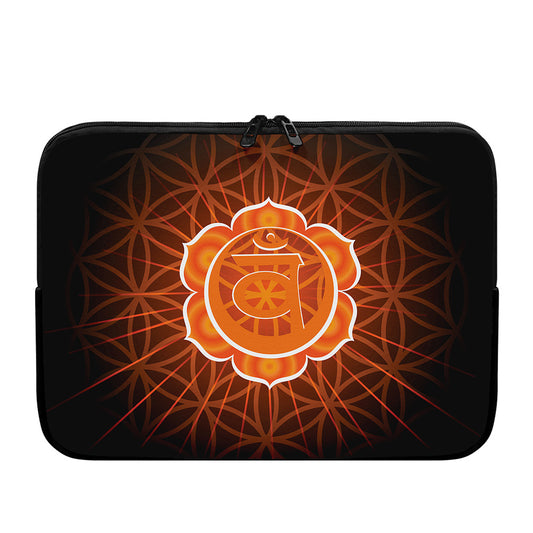 Swadhisthana Chakra Spiritual Print Laptop Sleeve