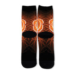 Swadhisthana Chakra Spiritual Print Long Socks