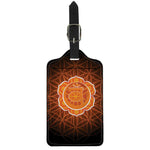 Swadhisthana Chakra Spiritual Print Luggage Tag