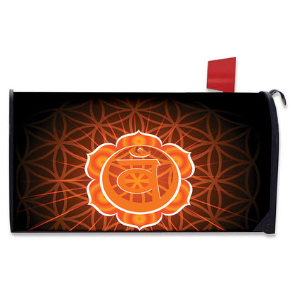Swadhisthana Chakra Spiritual Print Mailbox Cover
