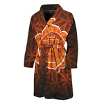 Swadhisthana Chakra Spiritual Print Men's Bathrobe