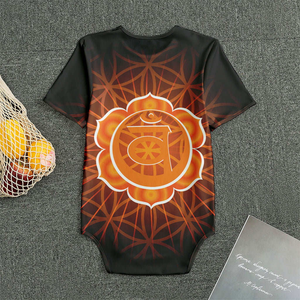 Swadhisthana Chakra Spiritual Print Men's Bodysuit