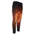 Swadhisthana Chakra Spiritual Print Men's Compression Pants
