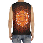 Swadhisthana Chakra Spiritual Print Men's Fitness Tank Top