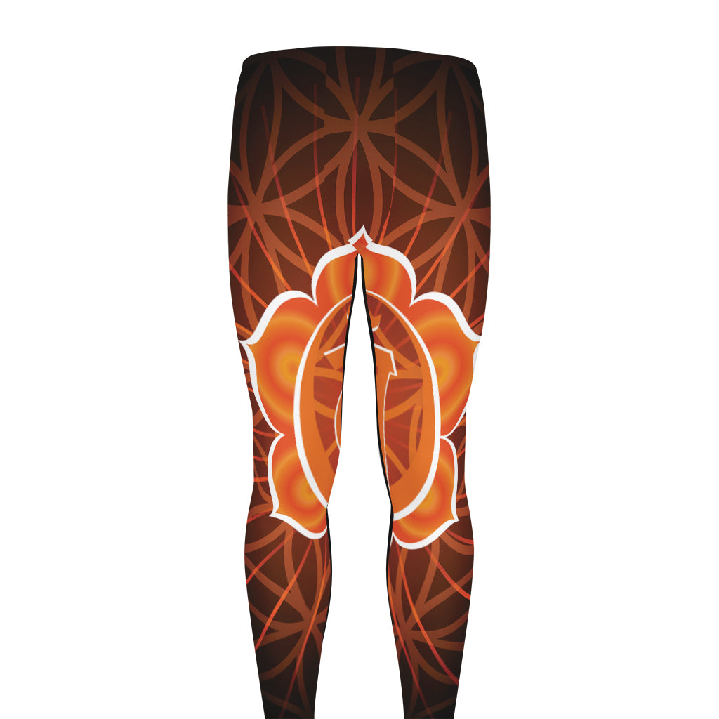 Swadhisthana Chakra Spiritual Print Men's leggings