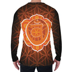 Swadhisthana Chakra Spiritual Print Men's Long Sleeve T-Shirt