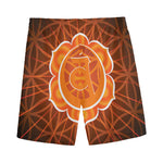 Swadhisthana Chakra Spiritual Print Men's Sports Shorts