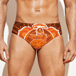 Swadhisthana Chakra Spiritual Print Men's Swim Briefs