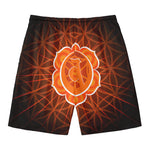 Swadhisthana Chakra Spiritual Print Men's Swim Trunks