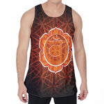 Swadhisthana Chakra Spiritual Print Men's Velvet Tank Top