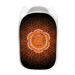 Swadhisthana Chakra Spiritual Print Mesh Laundry Hamper