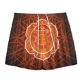 Swadhisthana Chakra Spiritual Print Mesh Shorts