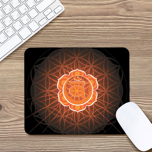 Swadhisthana Chakra Spiritual Print Mouse Pad