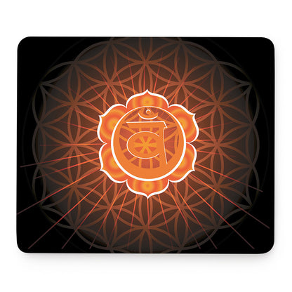 Swadhisthana Chakra Spiritual Print Mouse Pad