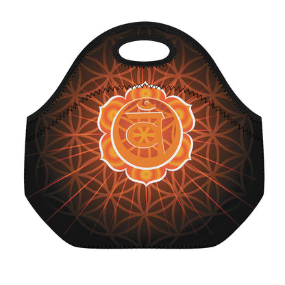 Swadhisthana Chakra Spiritual Print Neoprene Lunch Bag
