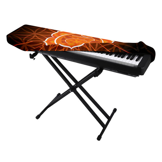 Swadhisthana Chakra Spiritual Print Piano Keyboard Cover