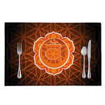 Swadhisthana Chakra Spiritual Print Placemat