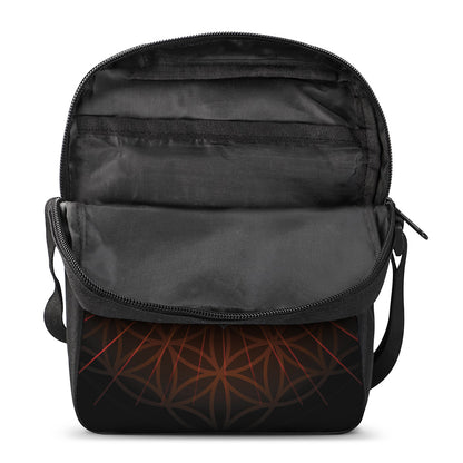 Swadhisthana Chakra Spiritual Print Rectangular Crossbody Bag