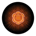Swadhisthana Chakra Spiritual Print Round Floor Mat