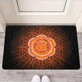 Swadhisthana Chakra Spiritual Print Rubber Doormat